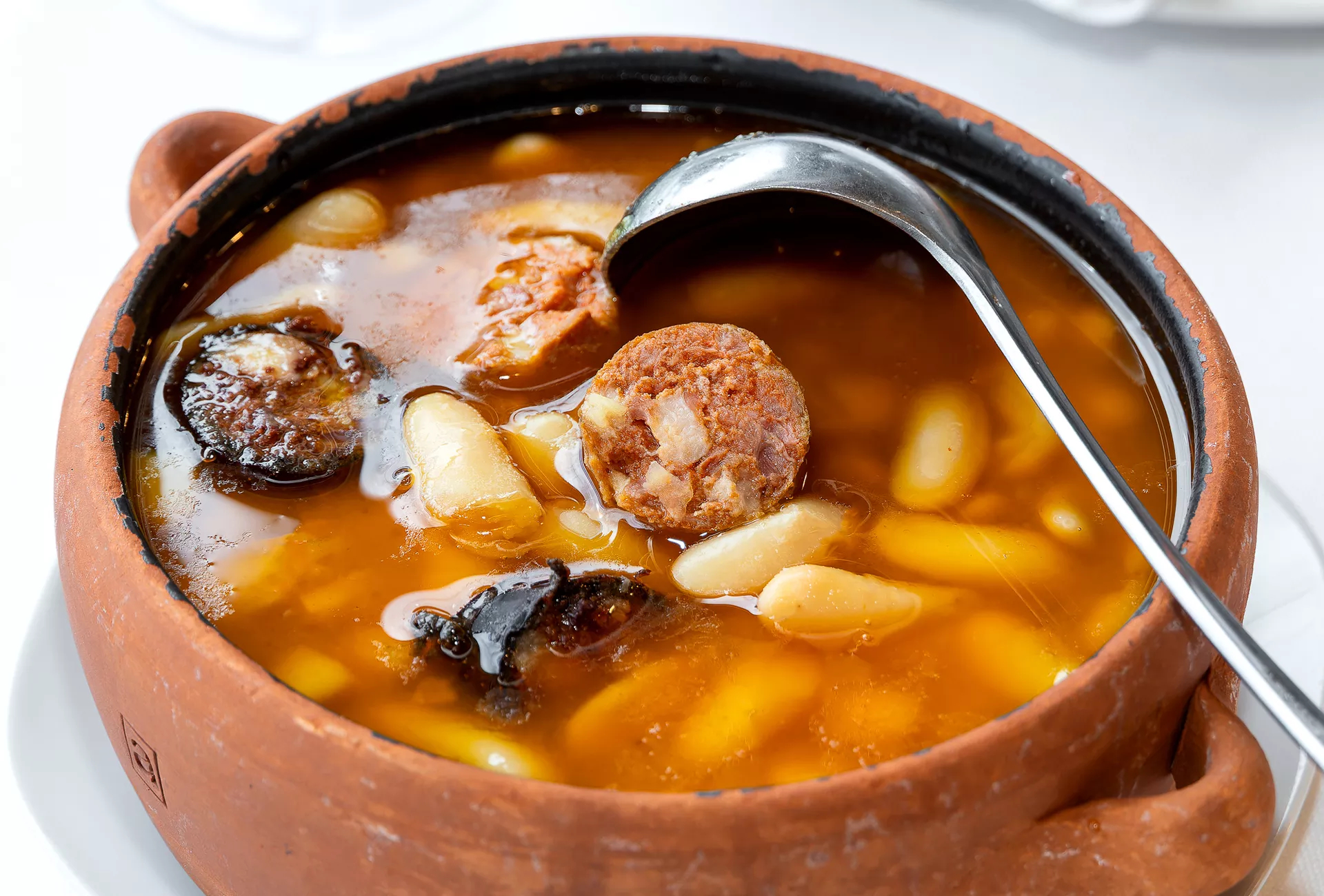 Cazuela con fabada